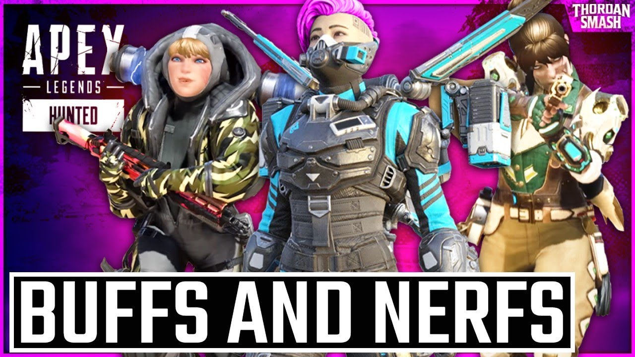 Apex Legends New Season 14 Buffs & Nerfs Reworks