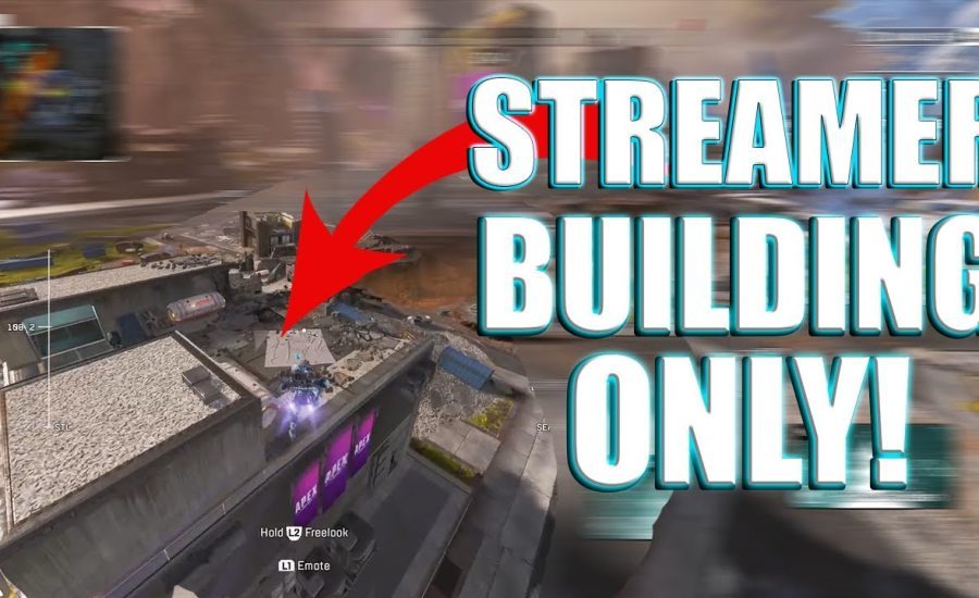 I Landed Streamer Building ALL DAY! (Apex Legends)