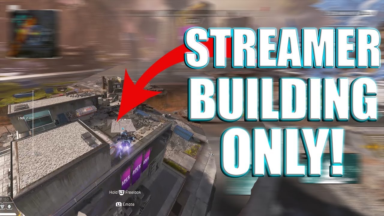 I Landed Streamer Building ALL DAY! (Apex Legends)