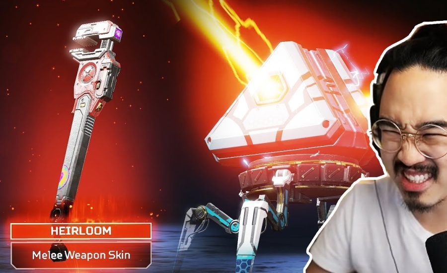 I UNBOXED THE *NEW* RAMPART HEIRLOOM!! (24 Evolution Collection Event Pack OPENING! - Apex Legends)