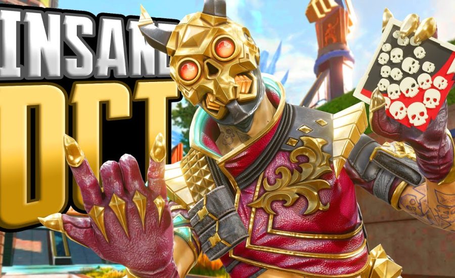 INSANE AIM Octane 24 KILLS and 5,400 Damage Apex Legends Gameplay