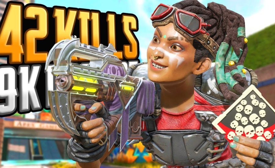 INSANE Rampart 42 KILLS and 9K Damage in Two GAMES Apex Legends Gameplay