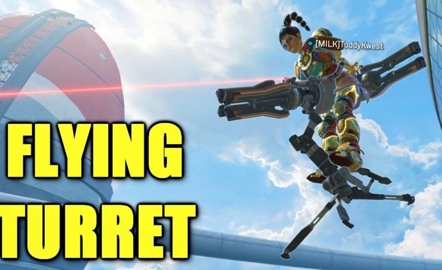 NEW SECRET OP RAMPART TURRET BUFF in apex legends