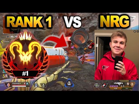 NRG Sweetdreams Team vs RANK 1 Team in $100,000 qualifiers tournament ( apex legends )