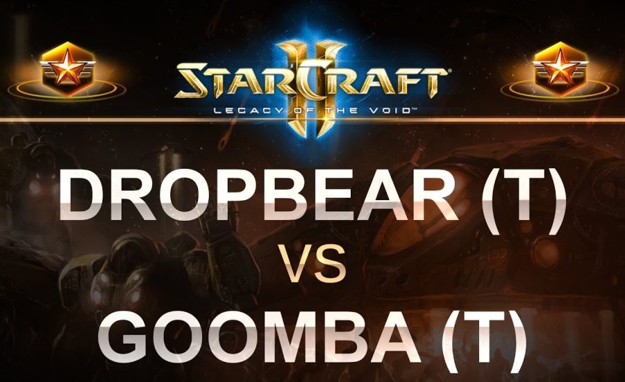 SC2 - LOTV 2017 - Dropbear (T) v Goomba (T) on Cactus Valley