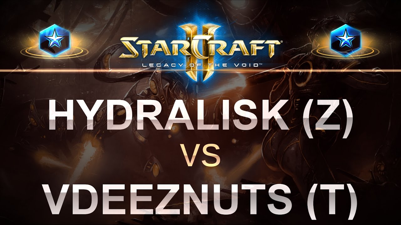 SC2 - LOTV 2017 - Hydralisk (Z) v VDeezNuts (T) on Cactus Valley