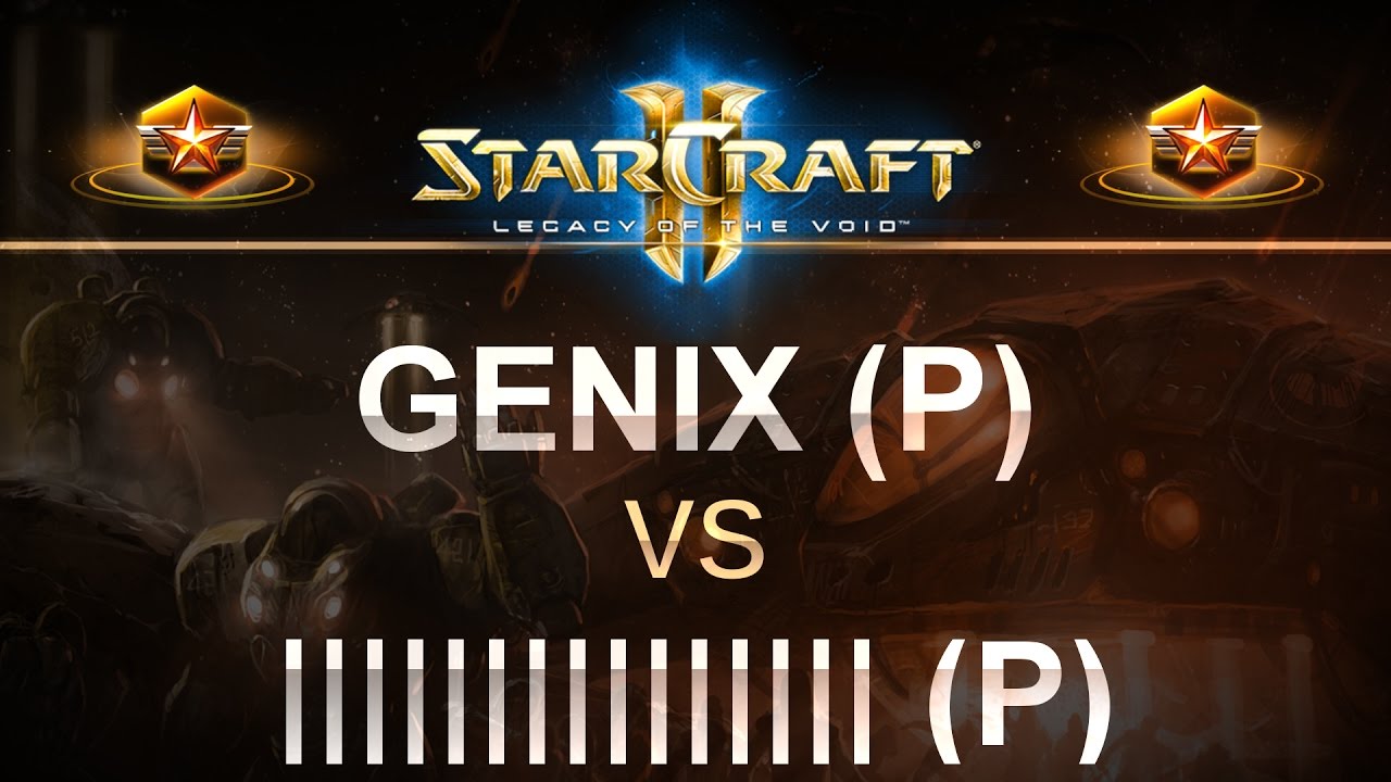 StarCraft 2 - LOTV 2017 - Genix (P) v |||||||||||| (P) on Proxima Station