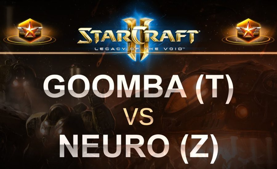 StarCraft 2 - LOTV 2017 - Goomba (T) v Neuro (Z) on Honorgrounds