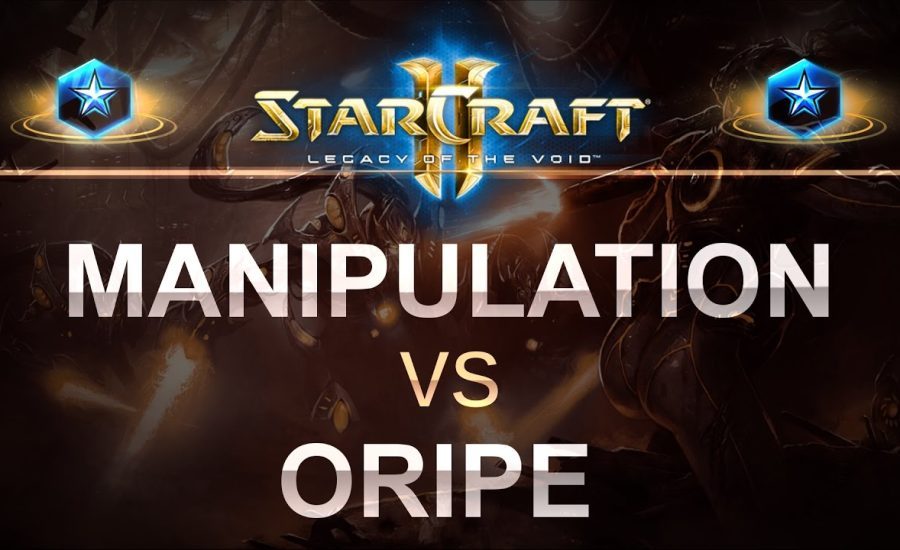 StarCraft 2 - LOTV 2017 - Manipulation (T) v Oripe (Z) on Honorgrounds