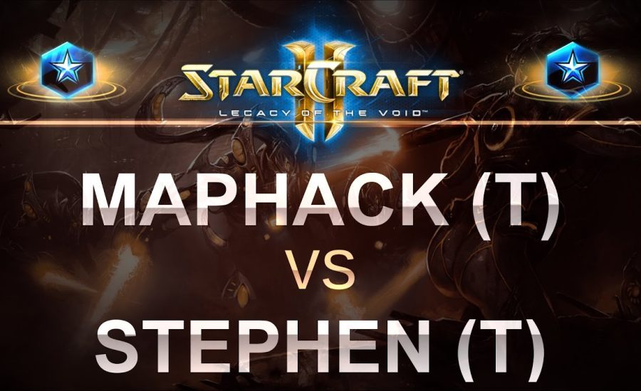 StarCraft 2 - LOTV 2017 - maphack (T) v stephen (T) on Proxima Station