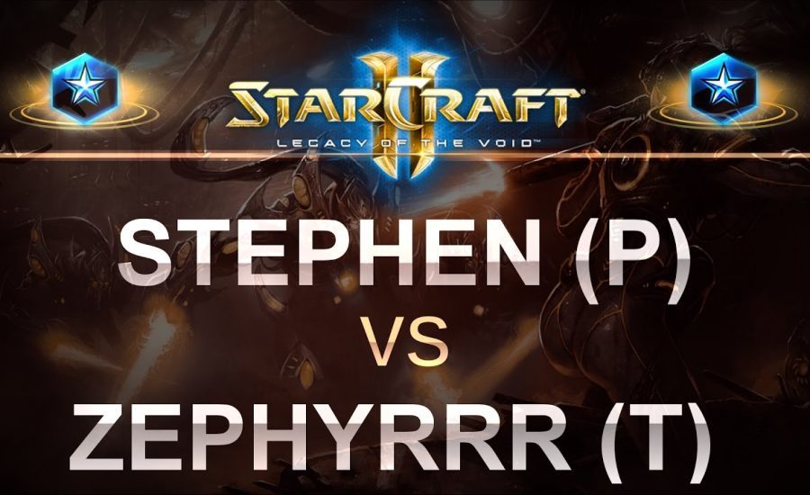 StarCraft 2 - LOTV 2017 - stephen (P) v Zepyhrrr (T) on Newkirk Precinct