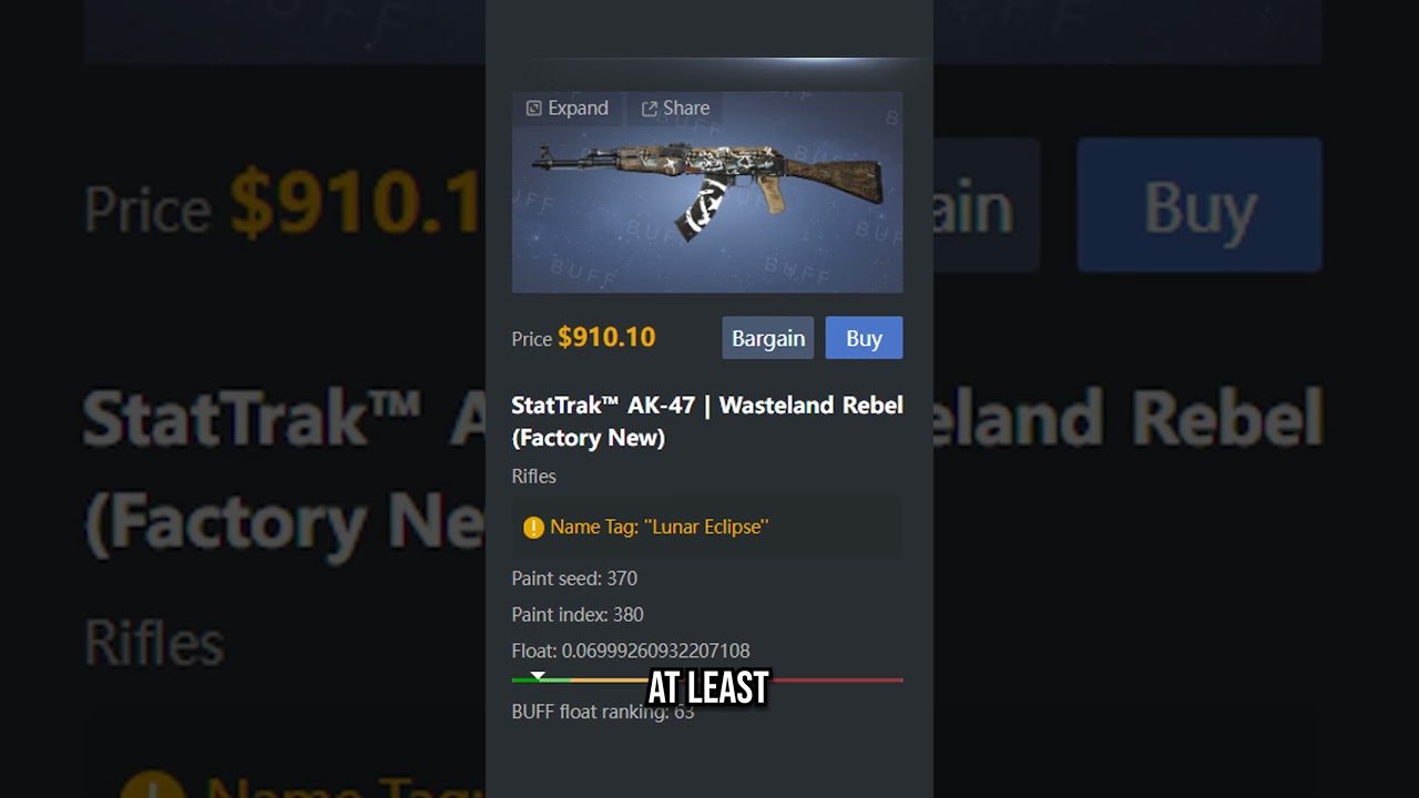 THIS CSGO CRAFT SOLD FOR $41K!!
