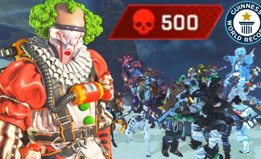 The *NEW* WORLD RECORD for KILLS in Apex Legends