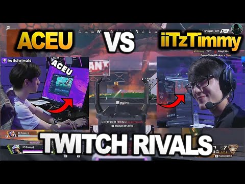 iiTzTimmy vs ACEU IN $200,000 TWITCH RIVALS TOURNAMENT.. SNIP3DOWN 23 KILLS !!!