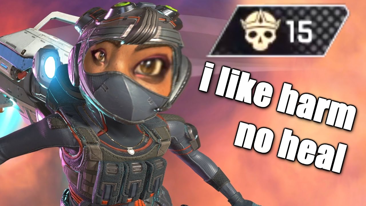lifeline more like deathline haha in apex legends