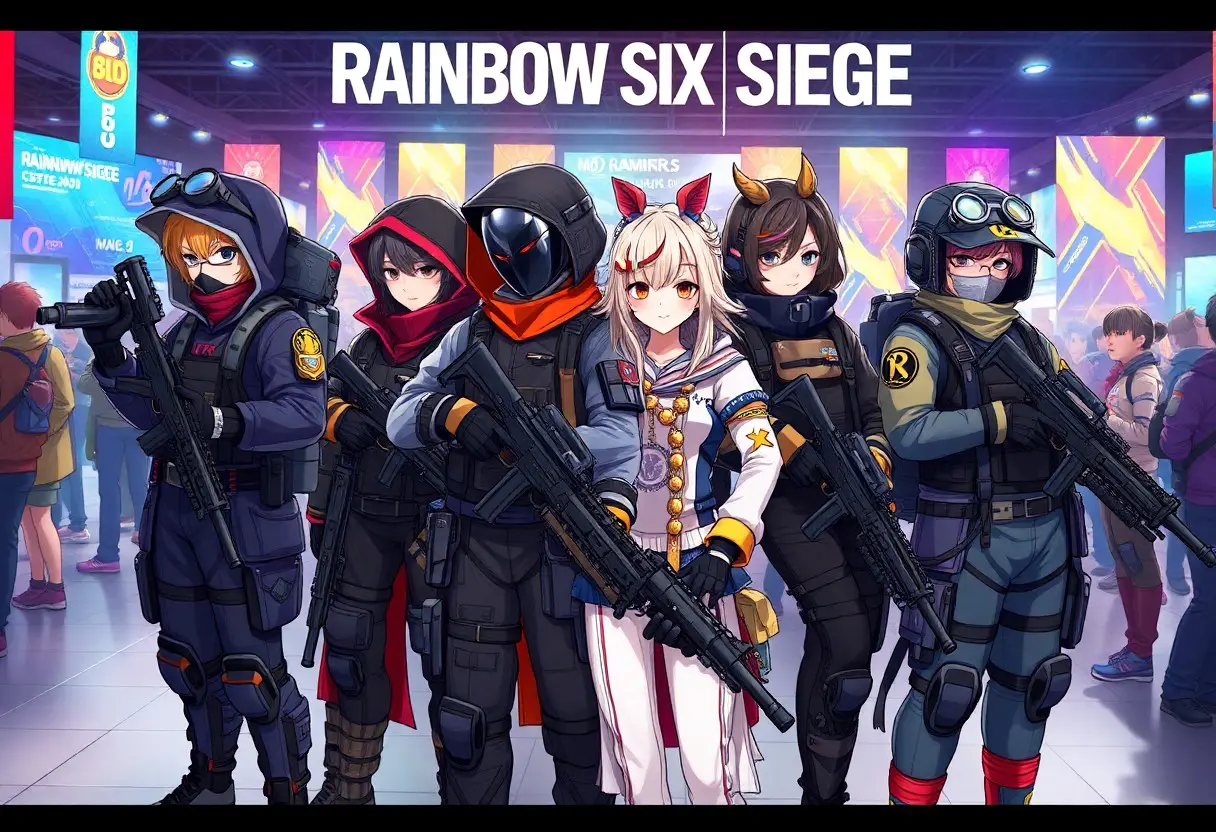 Rainbow Six Siege cosplay standouts at events