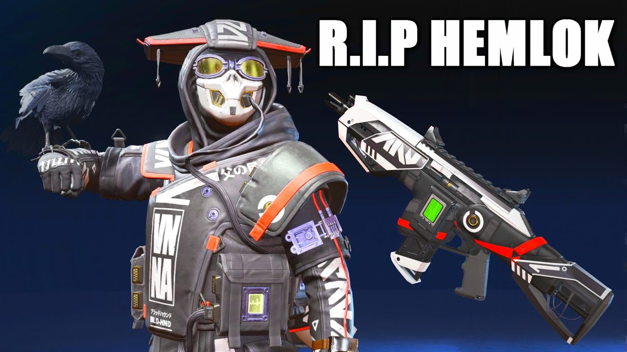 so the hemlok won't be with us anymore... in apex legends..