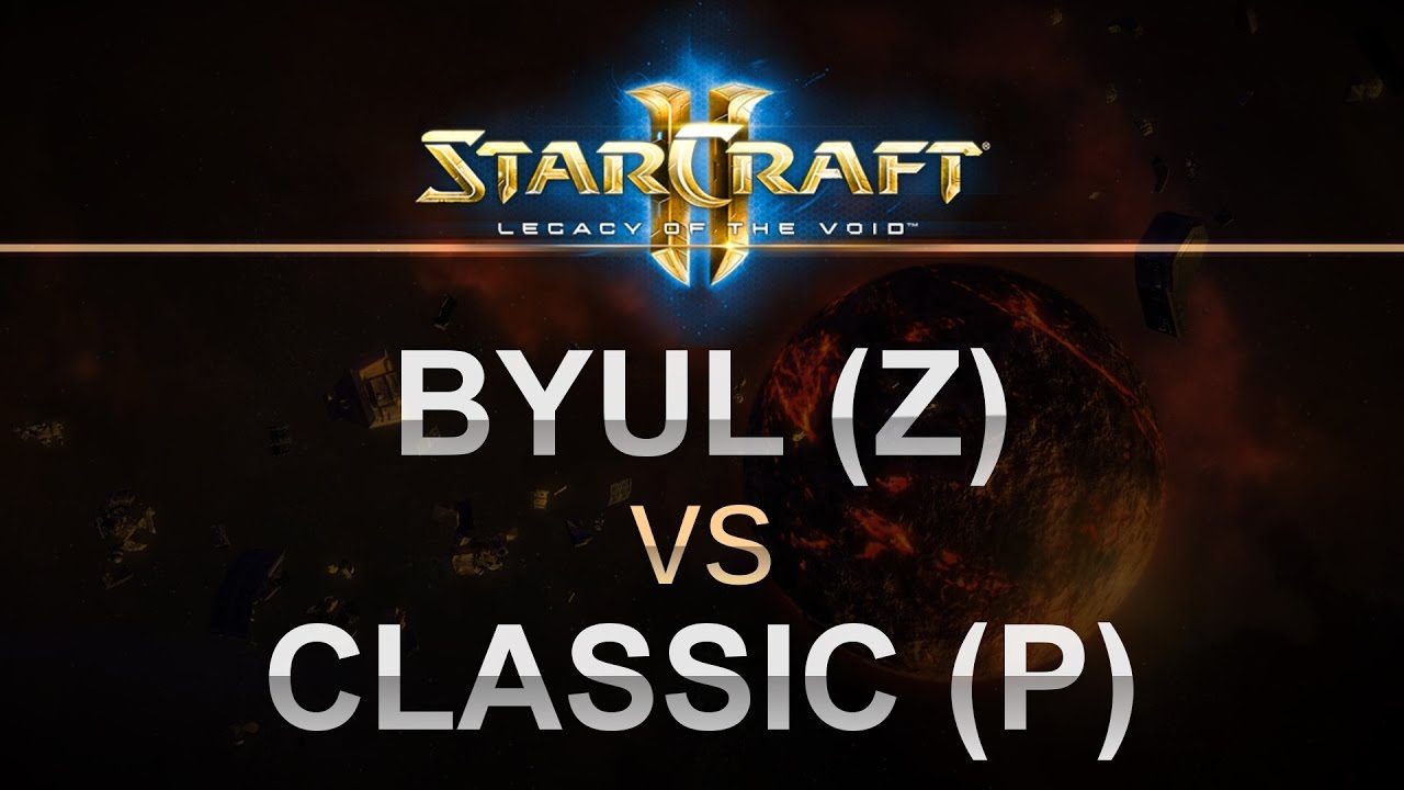 SC2 - Legacy of the Void 2017 - ByuL (Z) v Classic (P) on Overgrowth