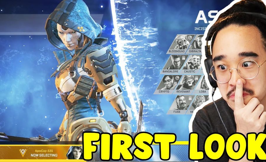 ASH IS HERE!! First Impressions + Gameplay (Season 11- Apex Legends)