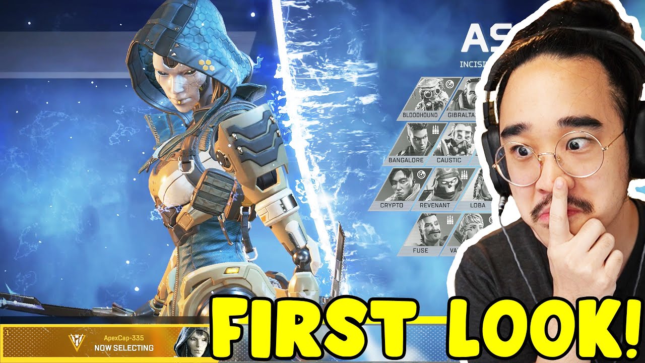 ASH IS HERE!! First Impressions + Gameplay (Season 11- Apex Legends)