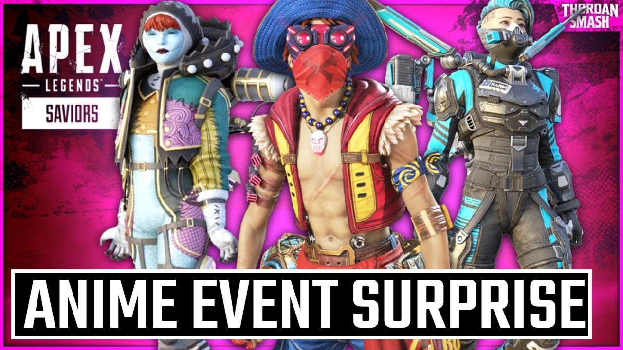 Apex Legends New Anime Event Skin ALGS Drop