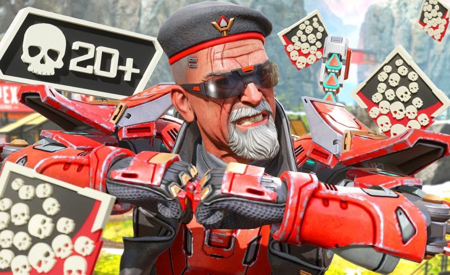 Ballistic 23 KILLS and 4,259 Damage Apex Legends Gameplay