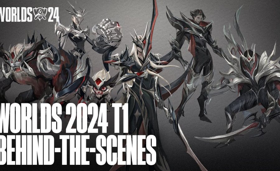 Behind-the-Scenes of T1 Worlds 2024 Skins | League of Legends