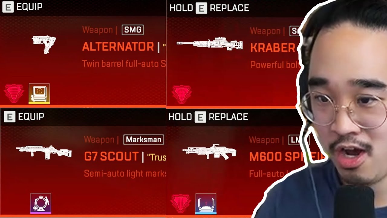 Heirloom weapons are getting weaker... (Apex Legends)