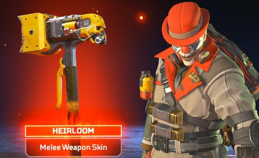 I FINALLY GOT THE SHINY CAUSTIC HEIRLOOM BOIS in Apex Legends