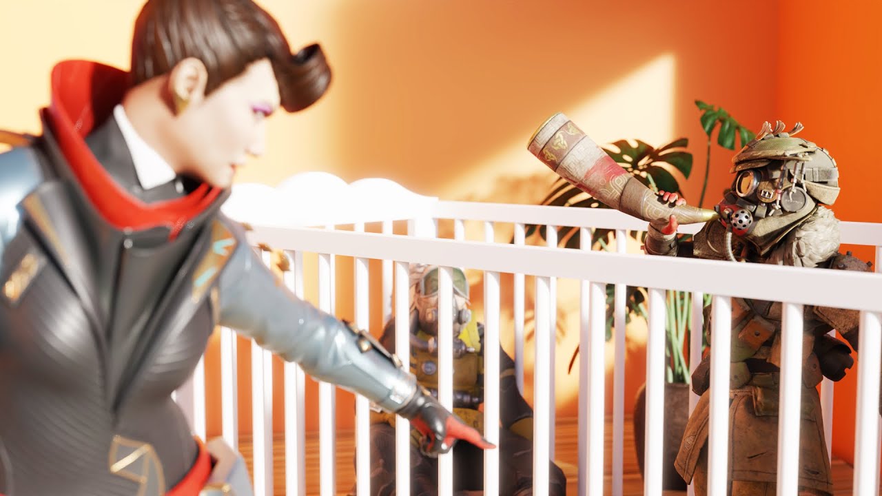 I Felt like a BabySitter This Game... (Apex Legends)