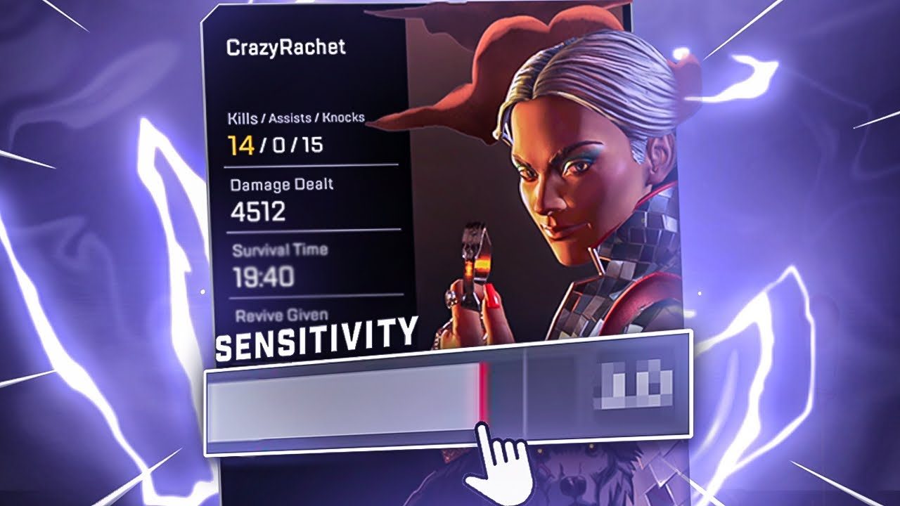 I Finally CHANGED my Sensitivity.. and I DID THIS!  (Apex Legends)