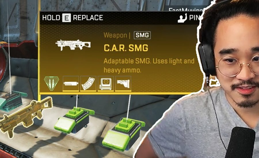 I think the CAR SMG might be better than the R99... (Apex Legends)