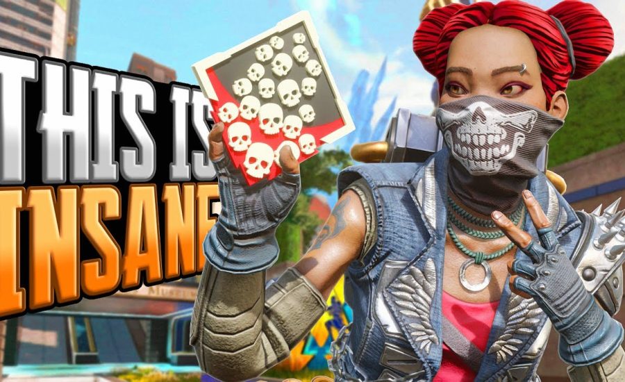 INSANE Lifeline 26 KILLS and 5,400 Damage Apex Legends Gameplay