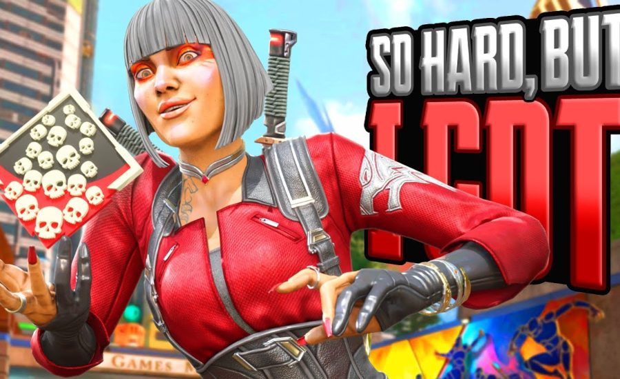 INSANE Loba 25 KILLS and 4,900 Damage SO HARD But I Don't Give Up Apex Legends Gameplay