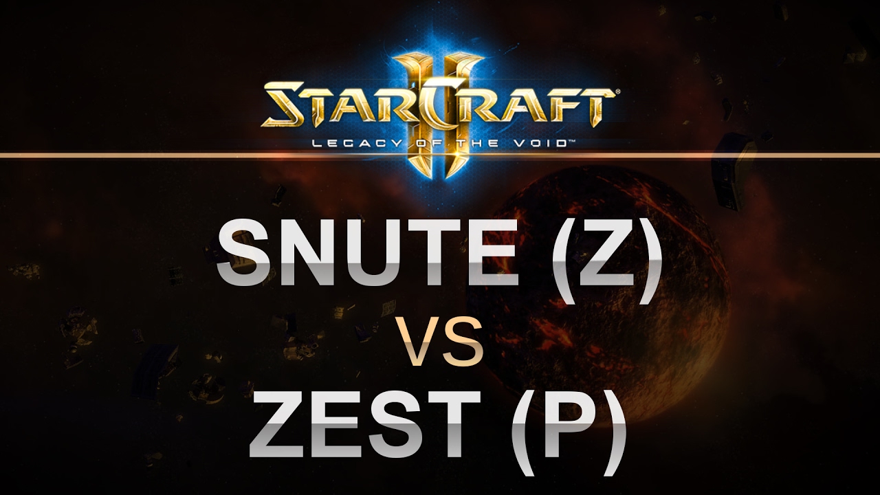 SC2 - Legacy of the Void 2017 - Snute (Z) v Zest (P) on Overgrowth