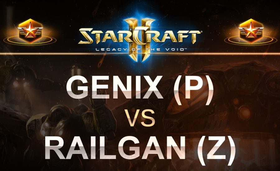 StarCraft 2 - LOTV 2017 - Genix (P) v Railgan (Z) on Proxima Station