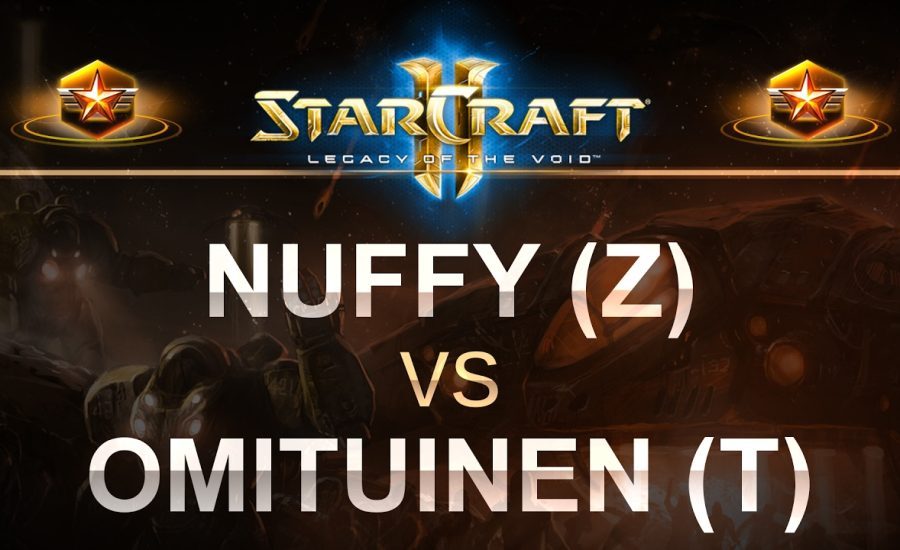 StarCraft 2 - LOTV 2017 - Nuffy (Z) v Omituinen (T) on Whirlwind