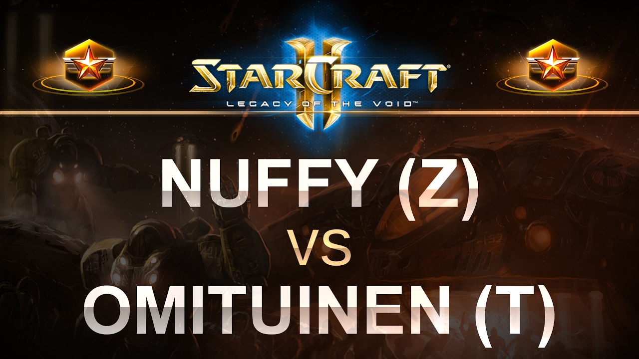 StarCraft 2 - LOTV 2017 - Nuffy (Z) v Omituinen (T) on Whirlwind