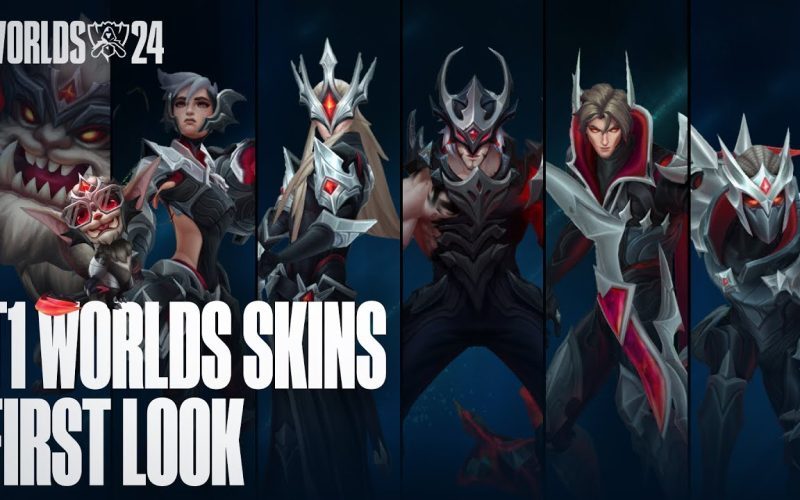 T1 Team Skins | World Championship 2024 - League of Legends