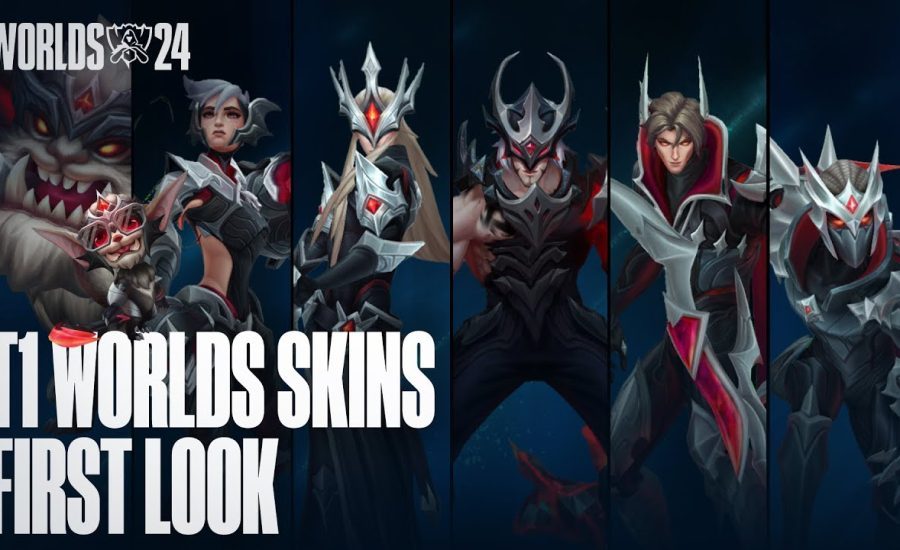 T1 Team Skins | World Championship 2024 - League of Legends