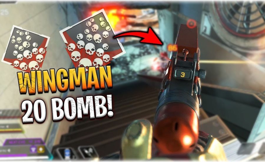 droppin' a 20+ kill game with the WINGMAN!! (Apex Legends Season 10)