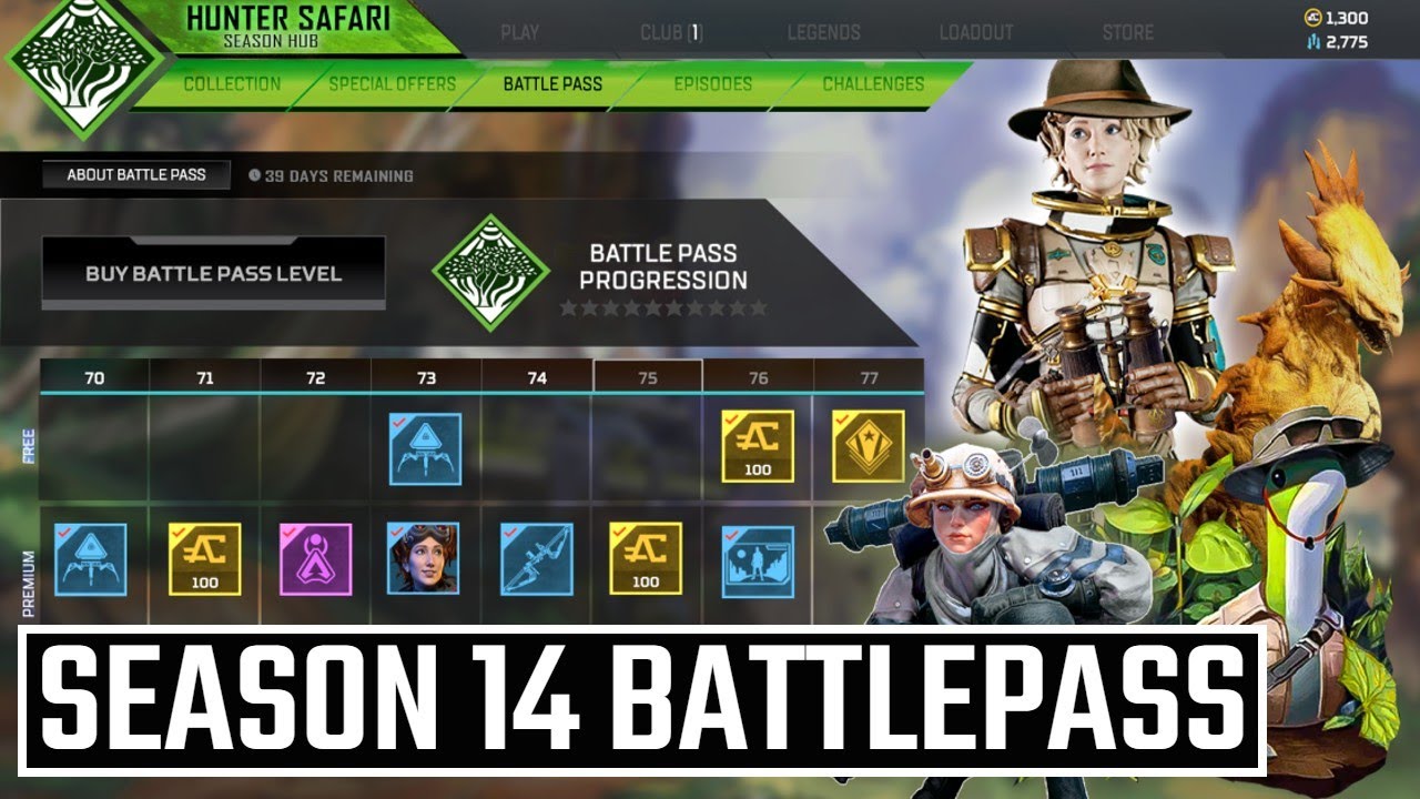 Apex Legends New Season 14 Battlepass & Changes