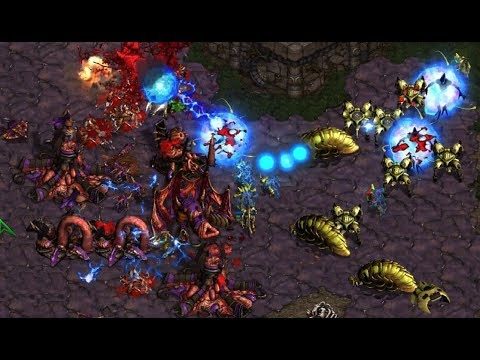 EPIC - Jaedong (Z) v Goojila (P) on Aztec - StarCraft - Brood War REMASTERED