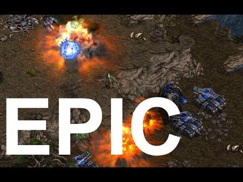 EPIC - Light (T) v Pure (P) on Fighting Spirit - StarCraft - Brood War REMASTERED