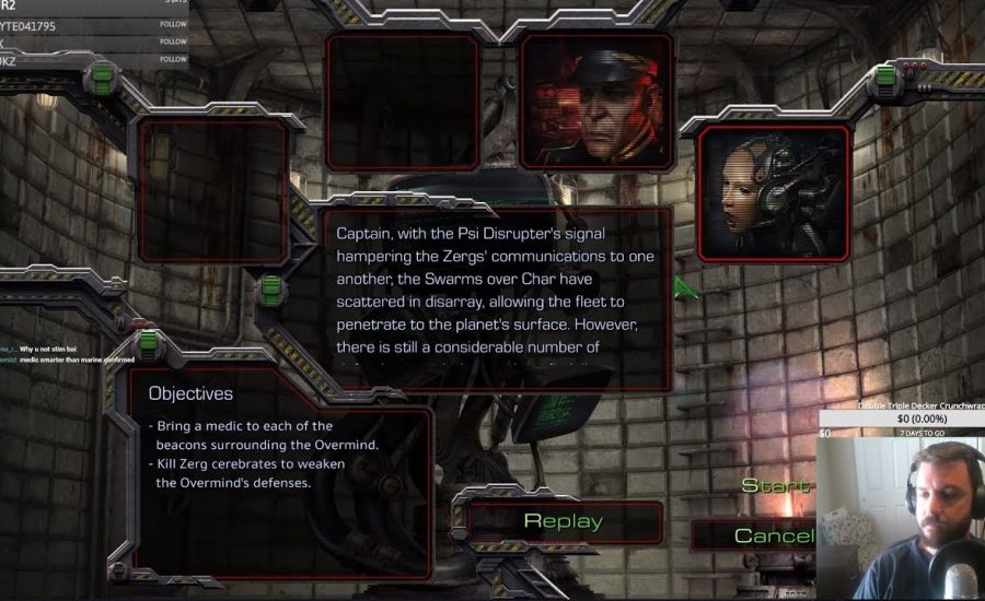 Falcon Plays StarCraft: Remastered! Terran Campaign Continue!