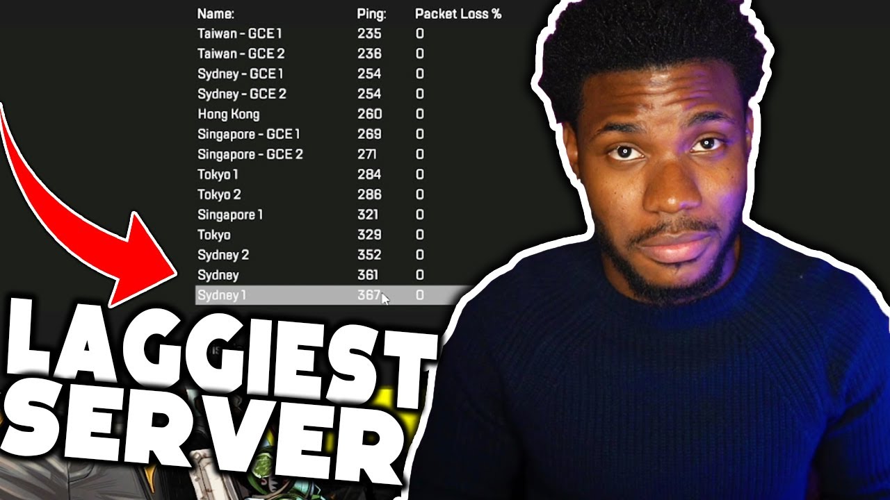 I Played Apex Legends On The LAGGIEST SERVER In The Game...