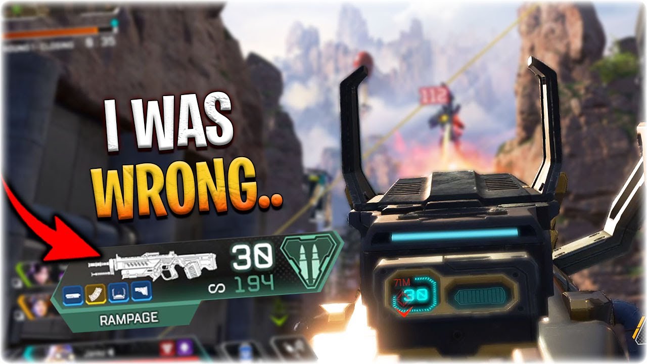 I was WRONG about the Rampage.. (Apex Legends Season 10)