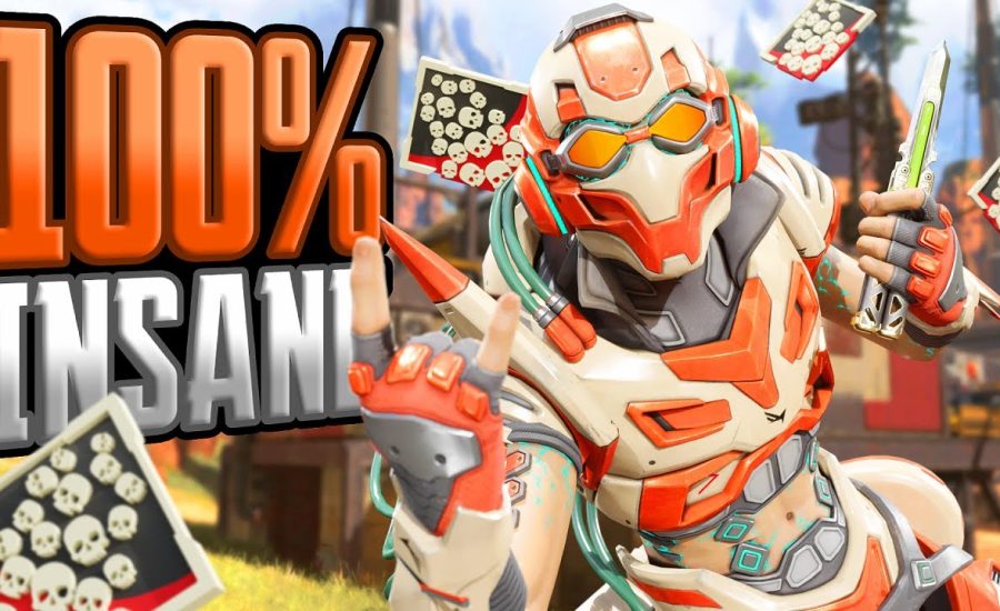 INSANE Octane 25 KILLS and 5,800 Damage Apex Legends Gameplay Season 18