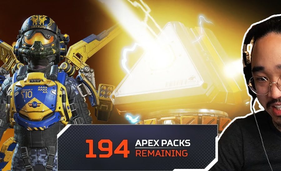 I've had these lootboxes for 392 days... What's inside? (Opening ~200 Apex Packs!)