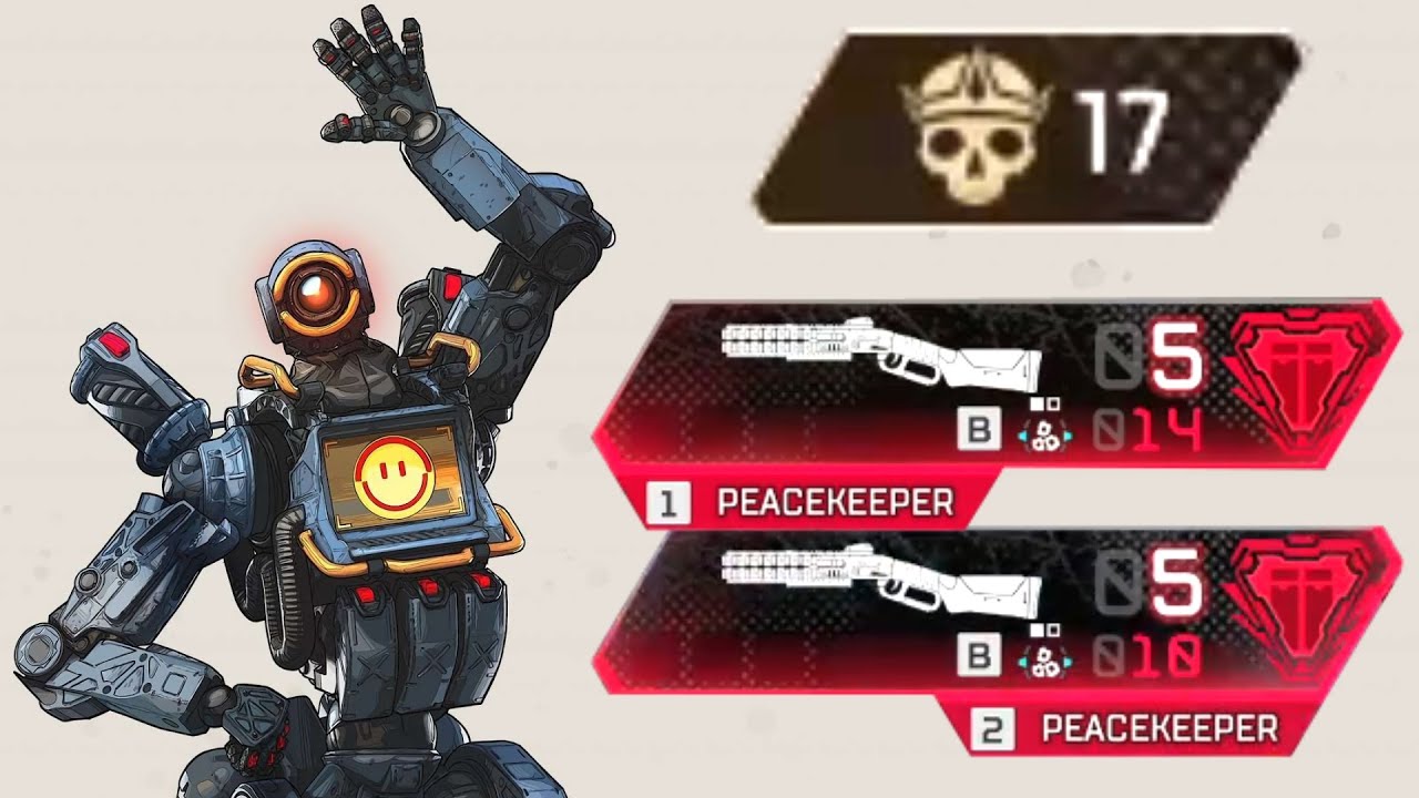 My Best DUAL Peacekeeper Match in Apex Legends